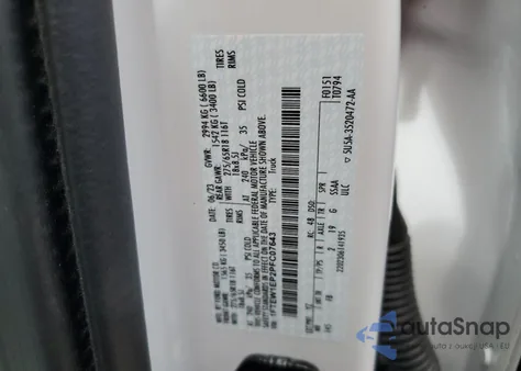 2023 Ford F150 Supercrew из США, поврежденный, VIN 1FTEW1EP2PFC07643